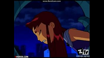 Raven and Starfire fucked by full