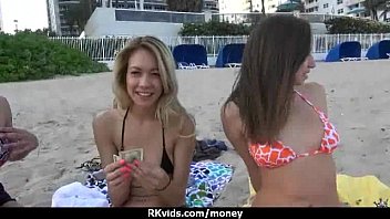 Stunning Euro Teen Gets Talked In To Giving A Blowjob For Cash 27