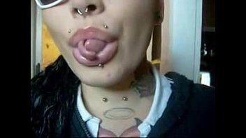 Split tongue - piercings & tattoos!