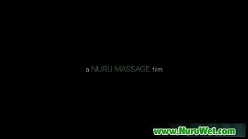Nru Slippery Massage And Nuru Gel Sex Video 04