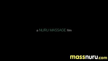 Naughty chick gives an amazing Japanese massage 28