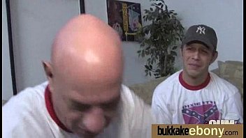 Black pornstar debut bukkake 5