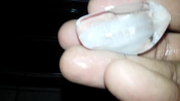 Cat sticks his finger and ice up his ass ( Finger and ice in the ass) 1