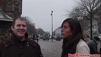Amsterdam whore jizzed in mouth
