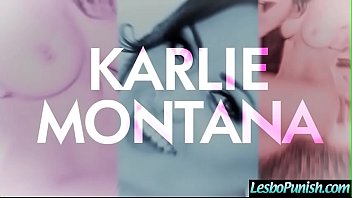 Sexy Girls (Karlie Montana & Karina White) Play Hard In Punish Lez Sex Act vid-23