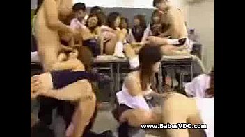 Group Sex in Classroom