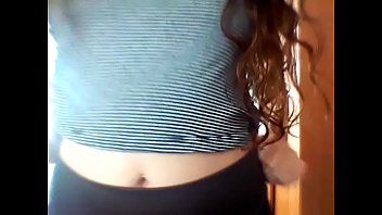 My step sister shows me her tits