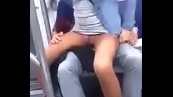 Boyfriends fuck in the subway