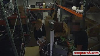 Blondie MILF nailed by horny pawn dude