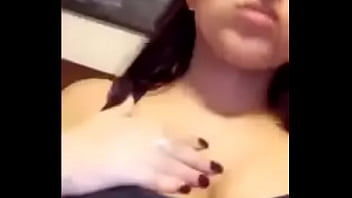 Sexy Big Titty teen teases with video