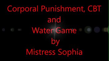 Punishment,CBT, Water sport