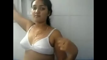 indian girl nude and press her boobs hard for me