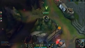 Teemo by a tree, a stone and a strange thing