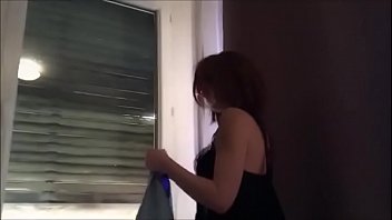 MILF Housekeeper no panty upskirt while cleaning the house ! enjoy upskirt!
