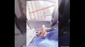 Masturbating in public in the car - Couple Pss