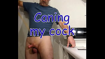 CBT - Caning my Cock