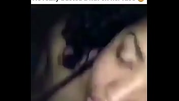 Latina teen gets nut busted on face