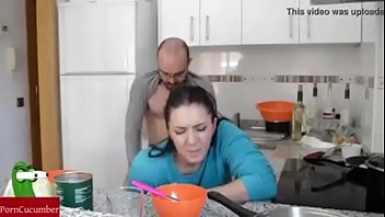 Hot Wife Fuck Hard di Husband- Latest Kitchen Sex