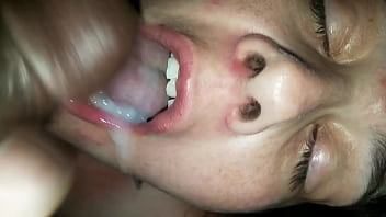 Cum In Neighbors Mouth While Her Man At Work
