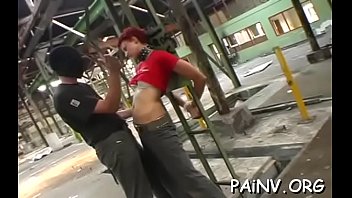 One girl gets fucked while some other gets bizarre humiliation