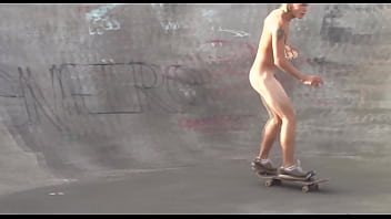 naked skater