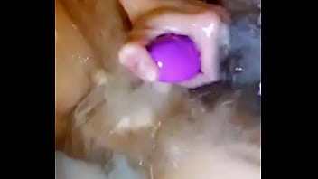 fucking her tits underwater with toy