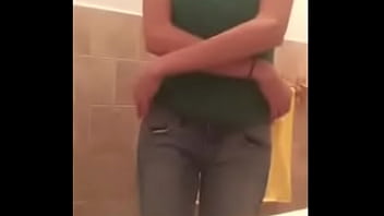 Teen Strips For You In The Bathroom