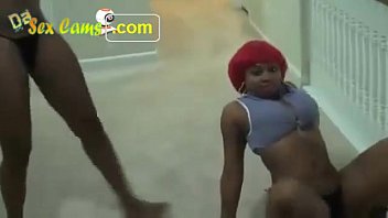 Black ghetto girls booty shake