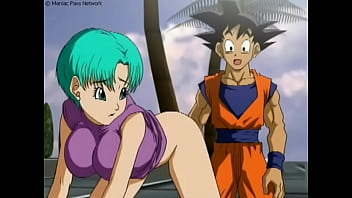 Dragon Ball Z - Goku porra de Bulma / Goku diante do com a Bulma