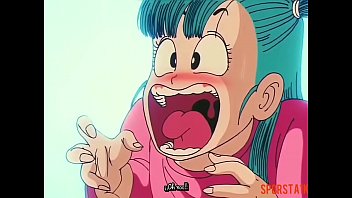 Dragon Ball z Bulma Shows her pussy UNCENSORED