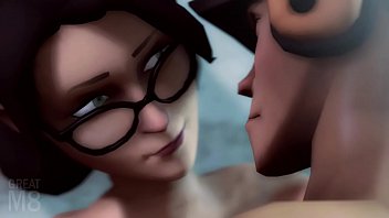 Miss Pauling and Scout - Team Fortress 2 [sfm] (with sound)