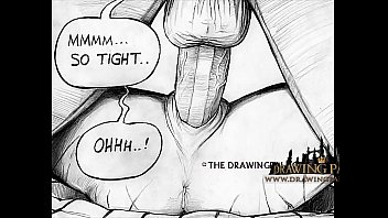 Escrava sexual quente em jogo 3D adulto hardcore e desenho animado pornô