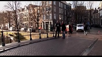 Lascivious guy gets out and explores amsterdam redlight district