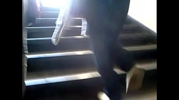 Mature ass going up stairs !! // Mature ass in ladders