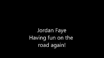 Jordan Faye having fun out on the road again!