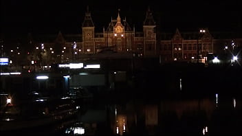 The Central Station in Amsterdam