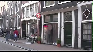 Horny man gets out and explores amsterdam redlight district