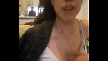 Spanish shows her bra