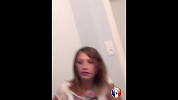 Daphnée and Lola have fun turning on a guy who is going to bang them
