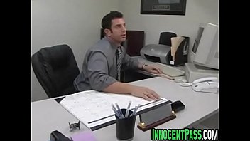 Teen has a dicksucking meeting in principals office