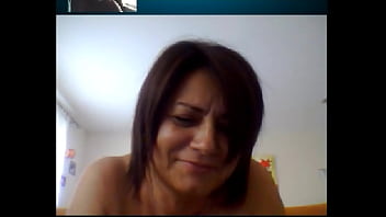 Skype2のイタリアの成熟した女性