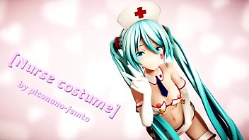Hatsune Miku en Become of Nurse de [Piconano-Femto]