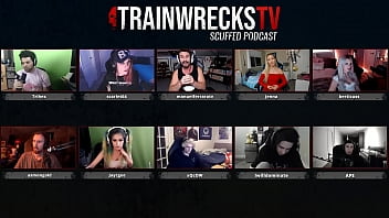 Trainwrecks Webcam éraflée Orgie avec Scarlet, Joycgee, Bertycuss, Jenna, Partie 3 d.