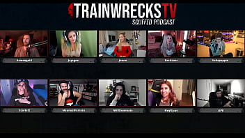Trainwrecks Webcam éraflée Orgie avec Scarlet, Joycgee, Bertycuss, Jenna, Partie 4 d.