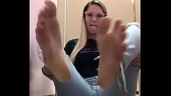 Beautiful Blonde's Feet