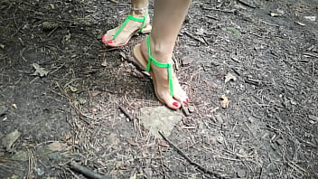 Barefoot in the forest @ Barefoot.sheikha