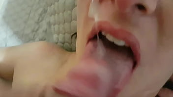 mouth cum