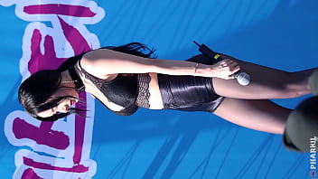 Korean women's group black silk sympathy performance super sexy hot dance public account [meow dirty]