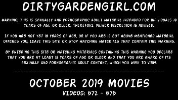 Dirtygardengirl OCTOBRE 2019 NOUVELLES: fisting prolapsus géant jouets extrême