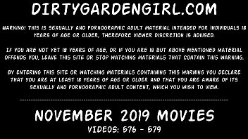 Dirtygardengirl NOVIEMBRE 2019 NOTICIAS: enorme prolapso, inserciones de fisting